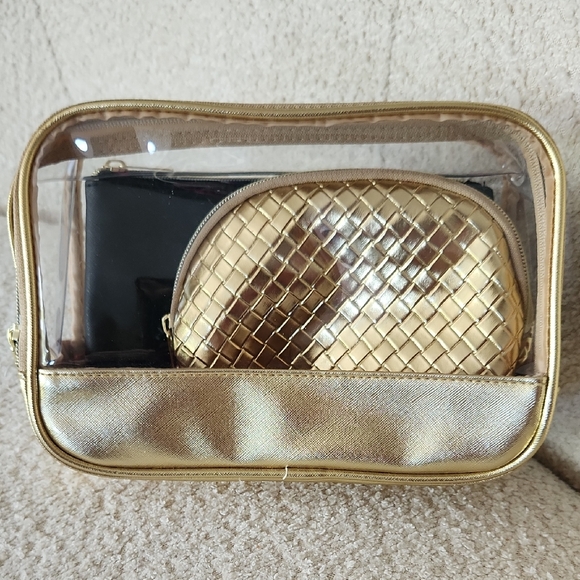 Handbags - 🎄5/$30🎄 NEW MAKE-UP BAG KIT x 3 Bags Incl.